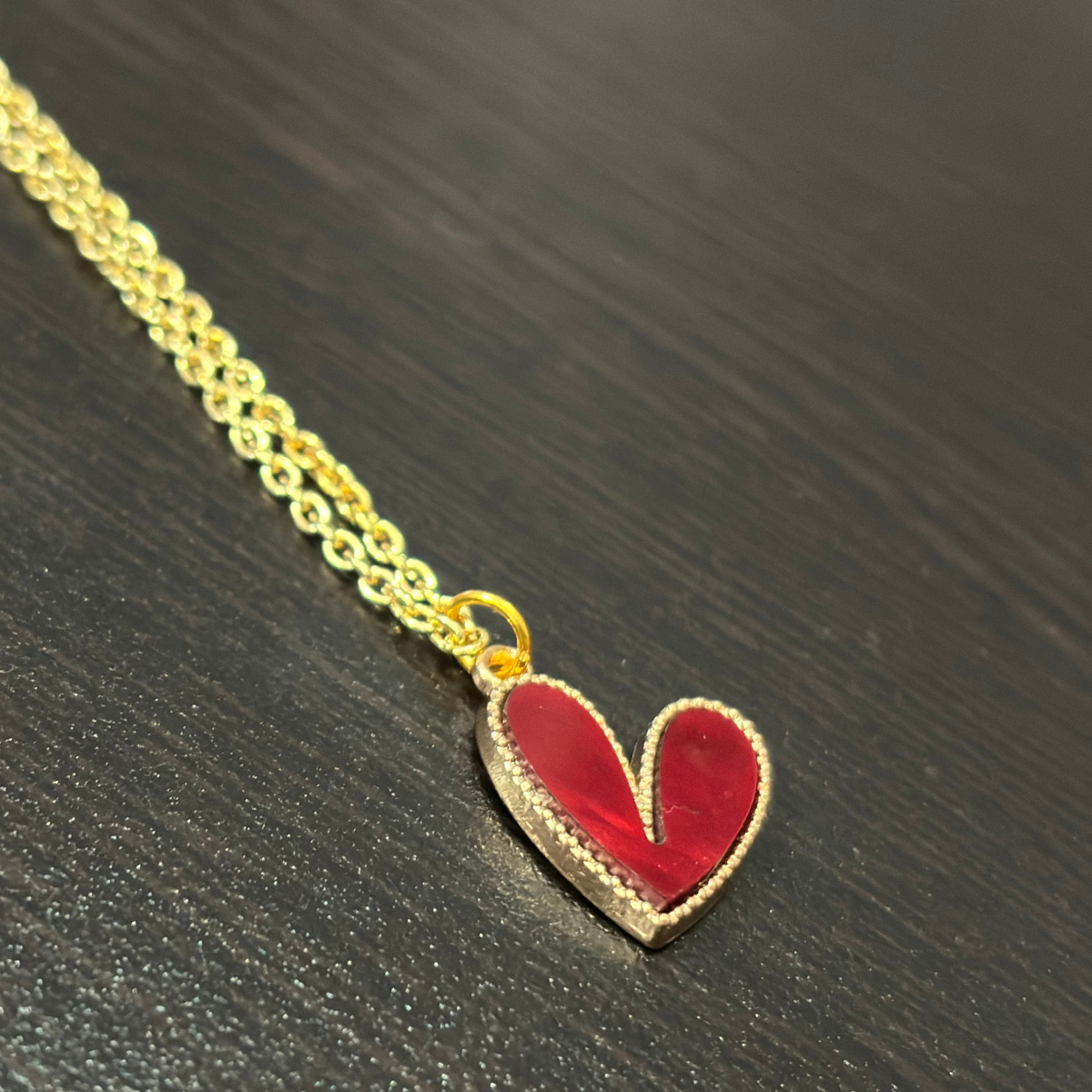 Crimson Heart Necklace