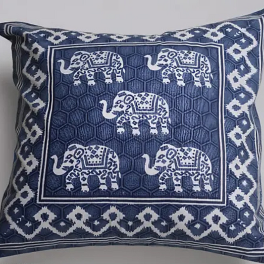 Elegant Printed Cotton Cushion Covers (Set of 5)