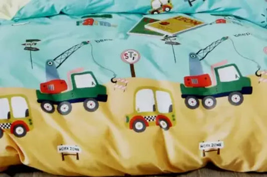 Kids Printed Cotton Bedsheet