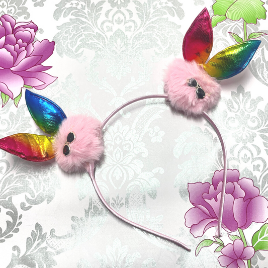 Feather Bunny Hairband