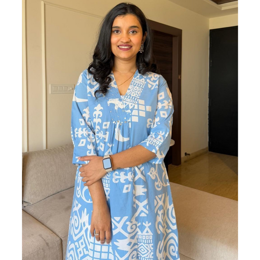 Neelaya Grace Daily Wear Cotton Kurta with Bottomwear