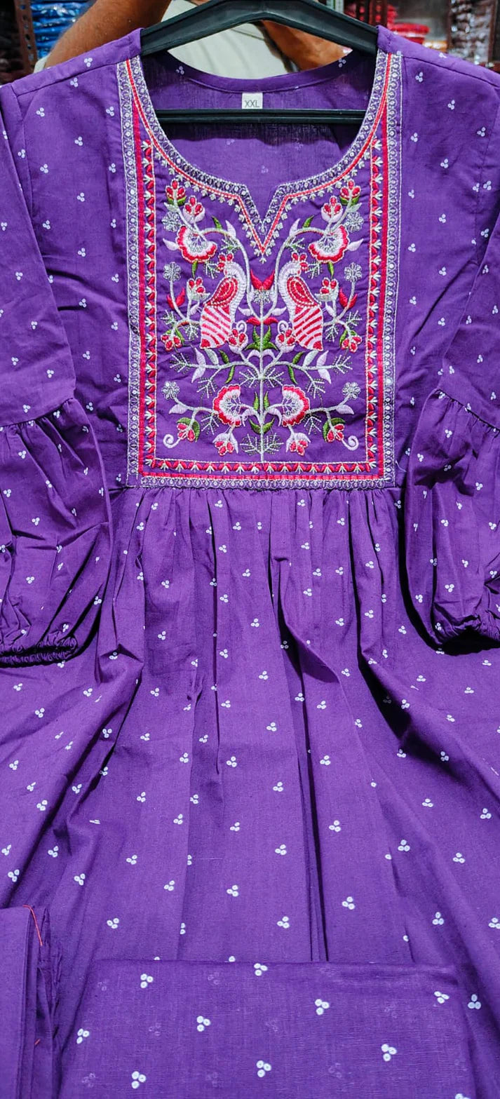 Shadow Grace Cotton Suit Set