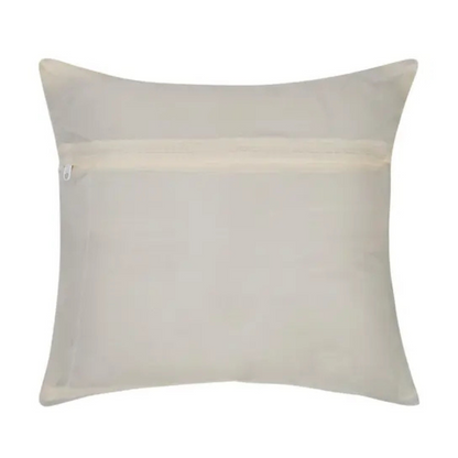 Blue & White Geometric Cotton Cushion Covers (Set of 5)