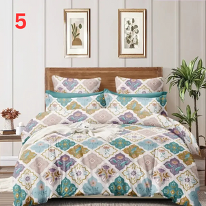 Elegant Premium Cotton Double Bedsheets