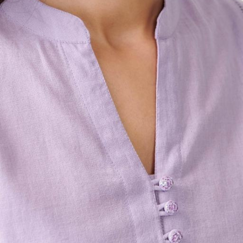 Lavender 3 Piece Kurta Set