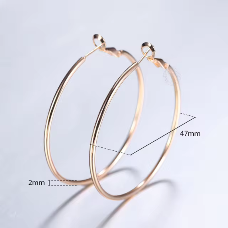 Minimalist Hoop Earrings