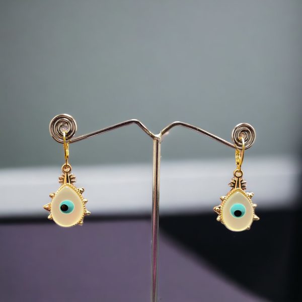 Evil Eye Dangling Earrings