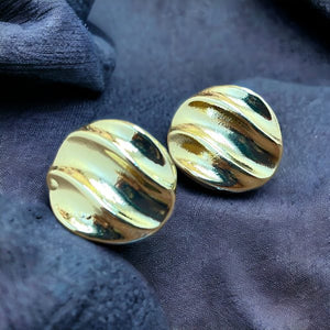 Gold Plating Stud Earrings