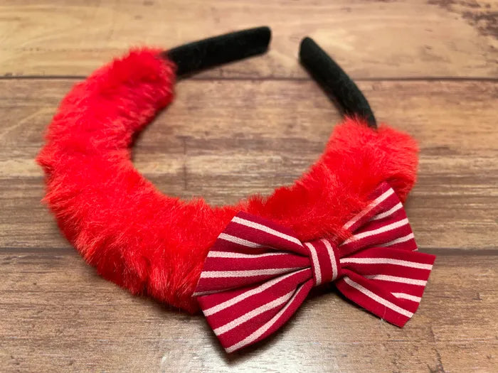 Bow-Tie Feather Hairband