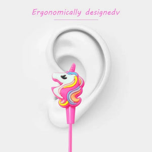 Unicorn In Ear Wired Earbuds