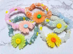 Sunflower Scrunchies (Pack of 5)