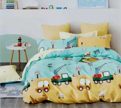 Kids Printed Cotton Bedsheet