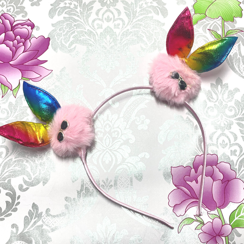 Feather Bunny Hairband