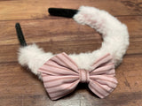 Bow-Tie Feather Hairband