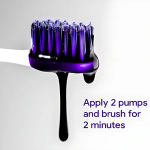 Purple Color Corrector Toothpaste (Pack of 2)