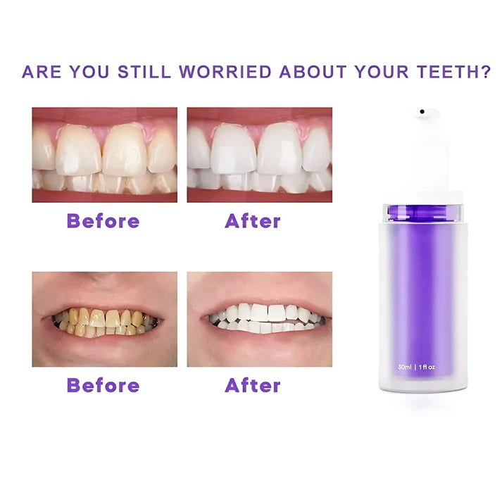 Purple Color Corrector Toothpaste (Pack of 2)